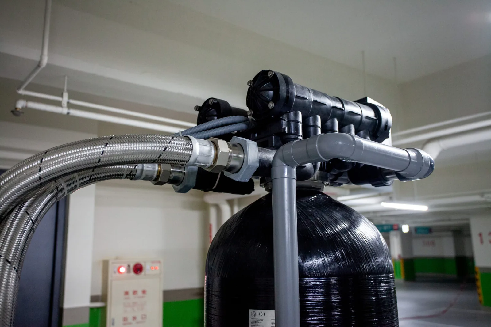 Industriele waterontharder